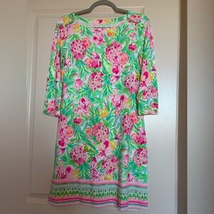 Lilly Pulitzer UPF 50+ Sophie Dress in Pear Necessities Size Small